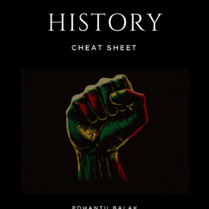 History Cheat Sheet For NTA CUET UG 2024 | Your Ultimate Exam Success Tool